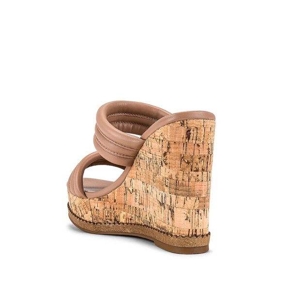 NWOT Steve Madden Wipeout wedge in tan size 9 - Picture 3 of 9